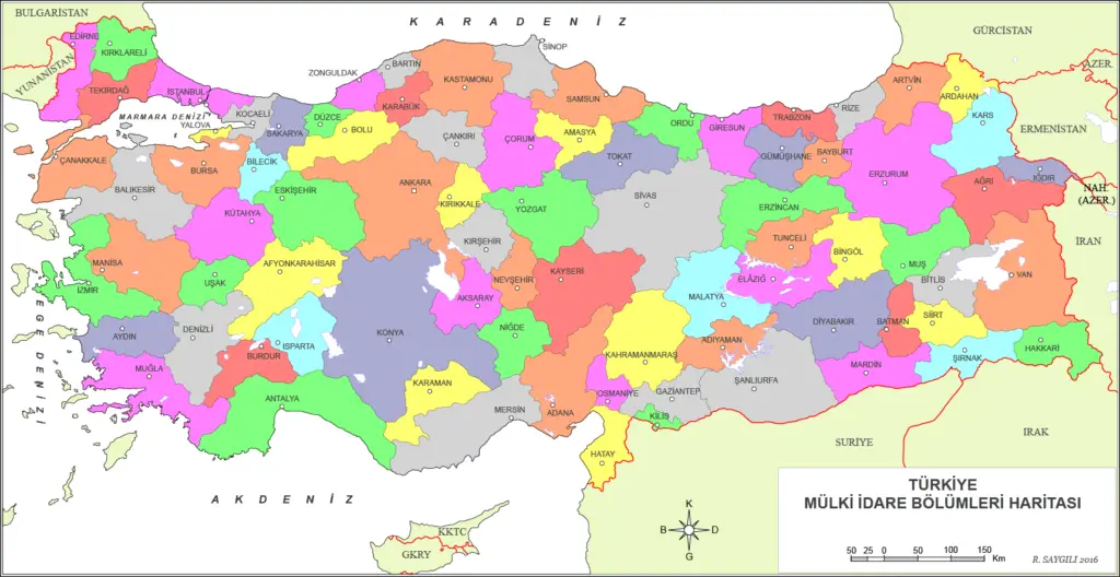 semtur turkiye iller haritasi 2